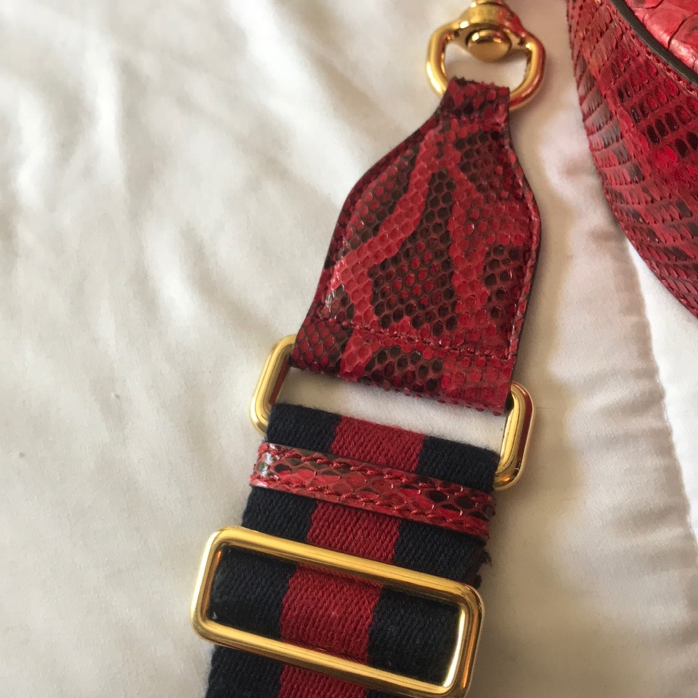 Gucci Red python bag - Picture 3 of 7
